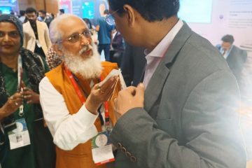 During the sidelines, he met Dr. Anil Sahasrabhudhe, Chairman of the National Educational Technology Forum (NETF)
