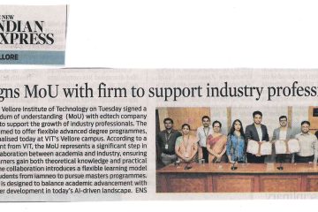 2_VIT Signs MoU with IAM NEO_ The New Indian Express
