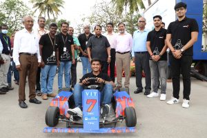 UNVEILING OF FOUR WHEELED ELECTRIC VEHICLE